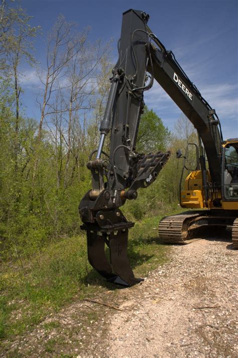 excavator tree grubber attachments